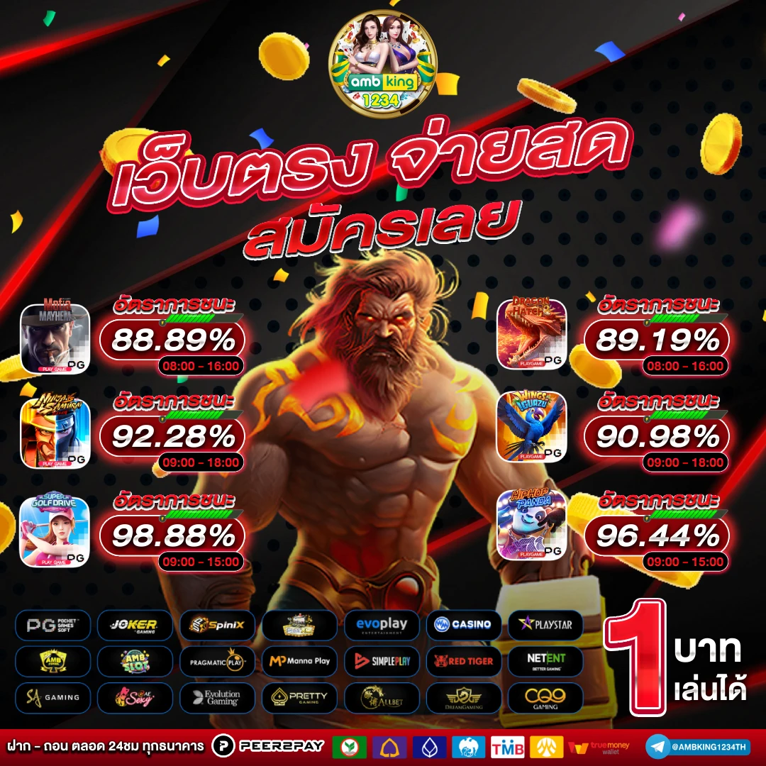 slot รองรับ wallet - แบนเนอร์โปรโมชั่น