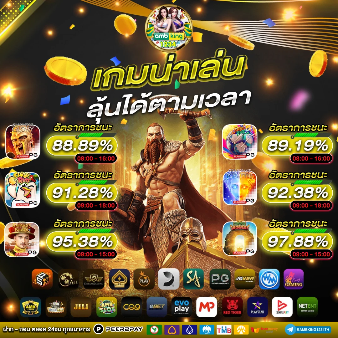 รวมเว็บสล็อตทุกค่าย - แบนเนอร์โปรโมชั่น