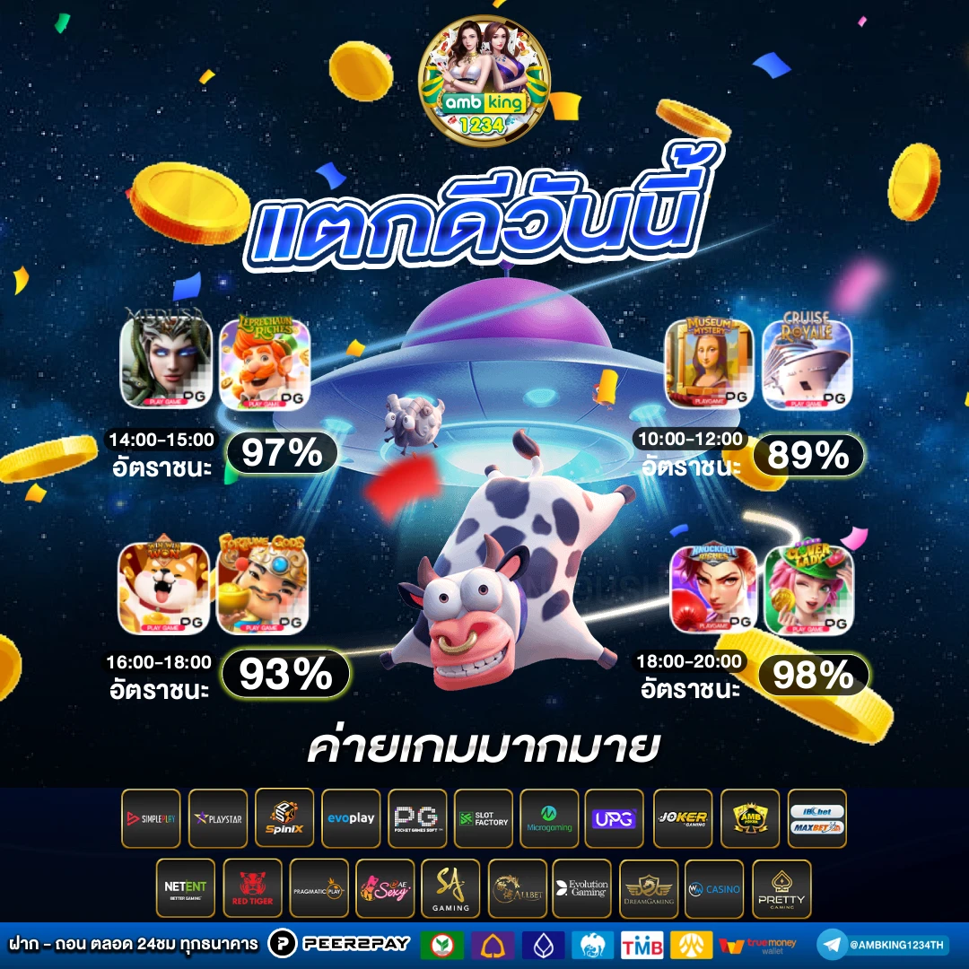 พนันออนไลน์ เว็บไหนดี - แบนเนอร์โปรโมชั่น