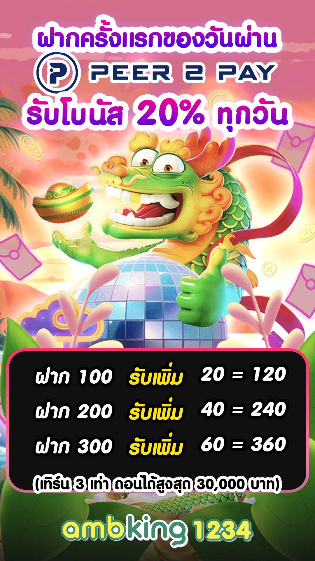 เว็บสล็อตยอดนิยม pg - แบนเนอร์โปรโมชั่น