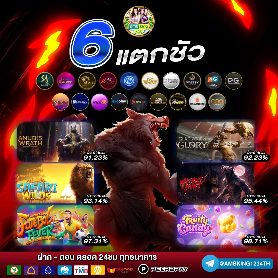 เกมสล็อตแตกง่าย ฝากถอน ไม่มี ขั้นต่ำ - แบนเนอร์โปรโมชั่น