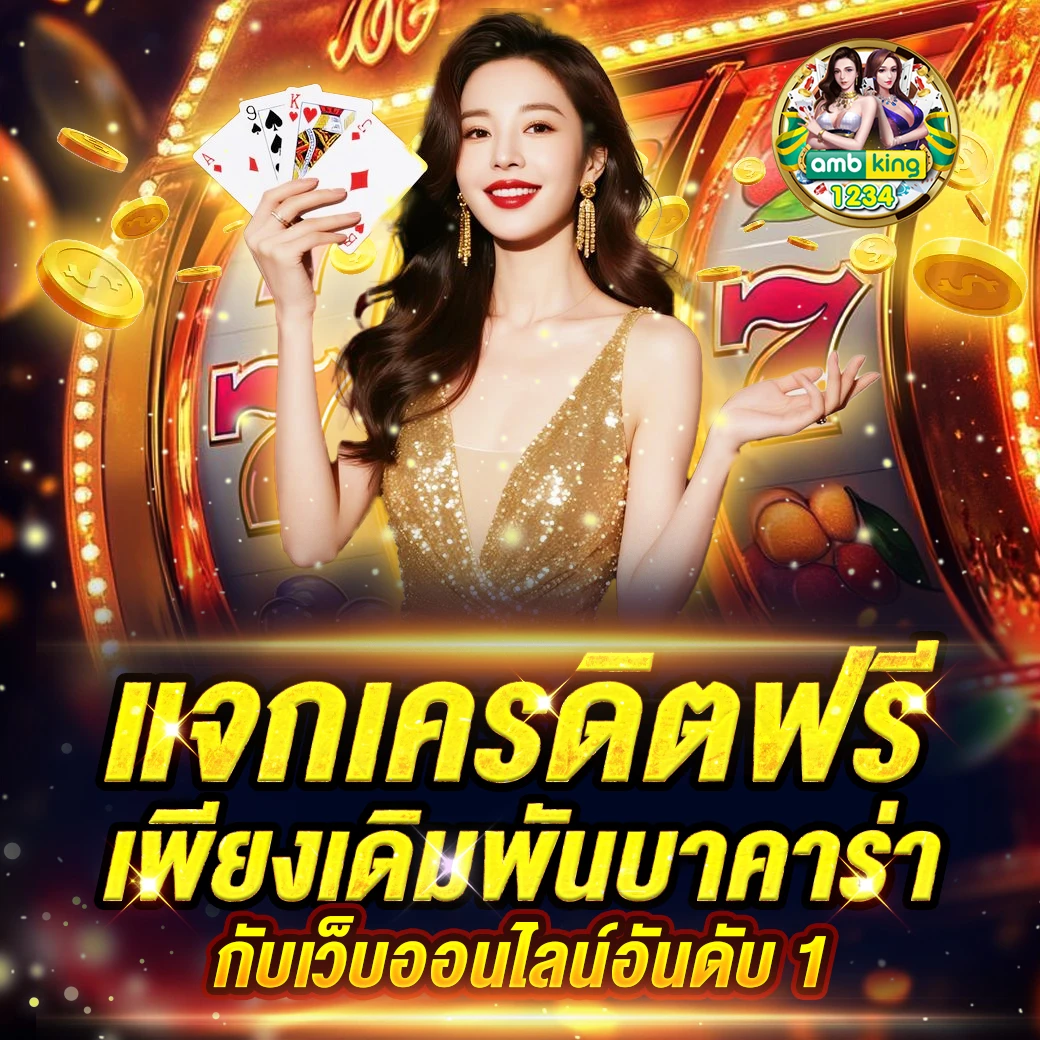 เว็บที่แจกเครดิตฟรี จริงๆ - แบนเนอร์โปรโมชั่น